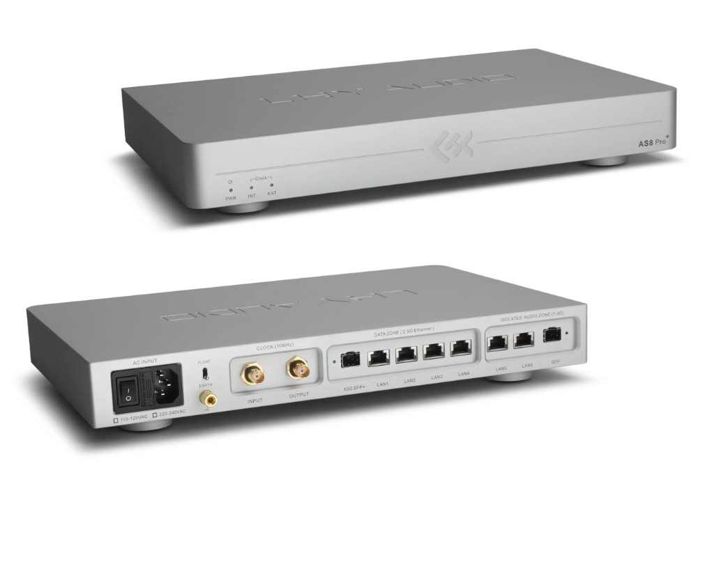 LHY AS8 Pro Plus Audiophile Network Switch - Image 2